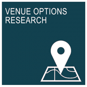 Business Venue options research by A2Bhq