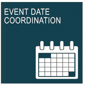 Event date coordination Support by A2Bhq