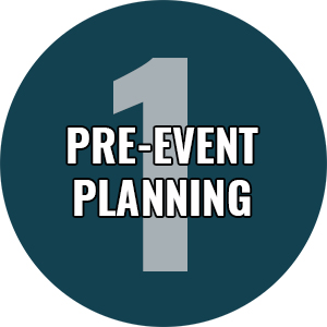 Pre-event planning Support by A2Bhq